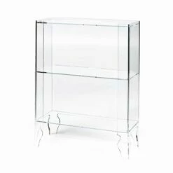 Slide Bibliotheek / Modern Console In Transparant Methacrylaat Sp 8 Mm Lexa