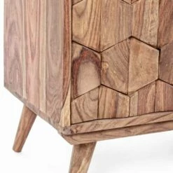 Slide Boekenkast In Vintage Stijl Met Houten Structuur Homemotion - Ventador -Slide Shop libreria da terra con struttura in legno design vintage homemotion ventador 5