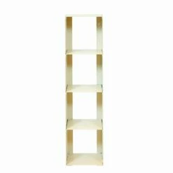 Slide Moderne Vloer Boekenkast In Zwart, Rood, Wit, Grijs Ijzer Gemaakt In Italië - Cauro -Slide Shop libreria da terra moderna ferro nero rosso bianco o grigio made in italy pls 8