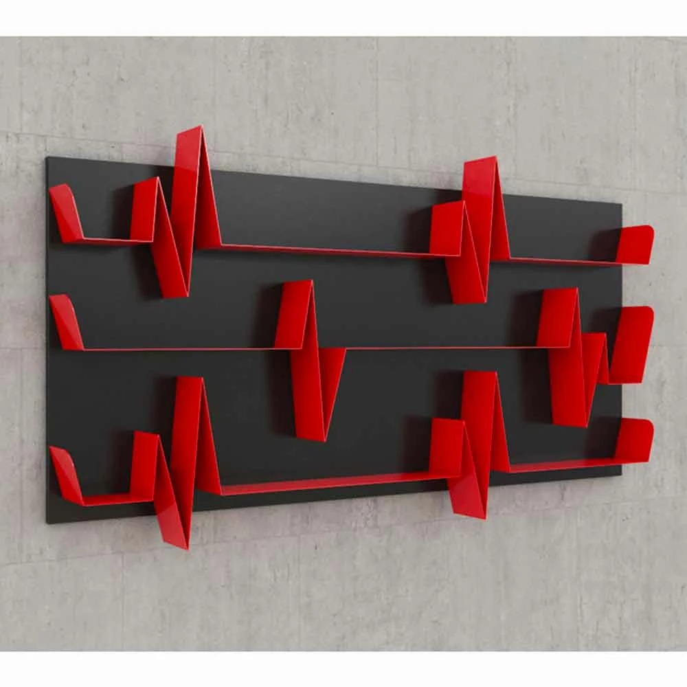 Slide Bibliotheek Ontwerp Battikuore 186x101 (3 Legborden) Mabele, Handgemaakt Product 5 Slide Bibliotheek Ontwerp Battikuore 186x101 (3 Legborden) Mabele, Handgemaakt Product - Afbeelding 5