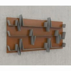 Slide Bibliotheek Ontwerp Battikuore 186x101 (3 Legborden) Mabele, Handgemaakt Product 13 Slide Bibliotheek Ontwerp Battikuore 186x101 (3 Legborden) Mabele, Handgemaakt Product -Slide Shop libreria design battikuore 186x101 3 ripiani mabele 3