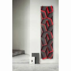 Slide Modulaire Boekenkast Kaos 1 Vorm L = 50 Mabele In Geschilderd Ijzeren