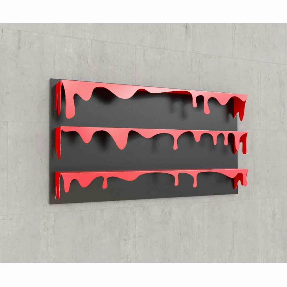 Slide Moderne Bibliotheek Wall Kolata 130x70 (3 Planken) Mabele, In Turijn 3 Slide Moderne Bibliotheek Wall Kolata 130x70 (3 Planken) Mabele, In Turijn - Afbeelding 3