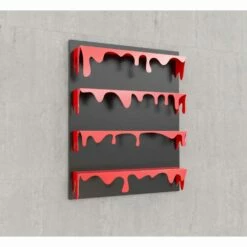 Slide Bibliotheek Kolata 90x110 Muurontwerp (4 Vlakken) Mabele, Handgemaakte Product 7 Slide Bibliotheek Kolata 90x110 Muurontwerp (4 Vlakken) Mabele, Handgemaakte Product -Slide Shop libreria design kolata 90x110 4 ripiani mabele 1