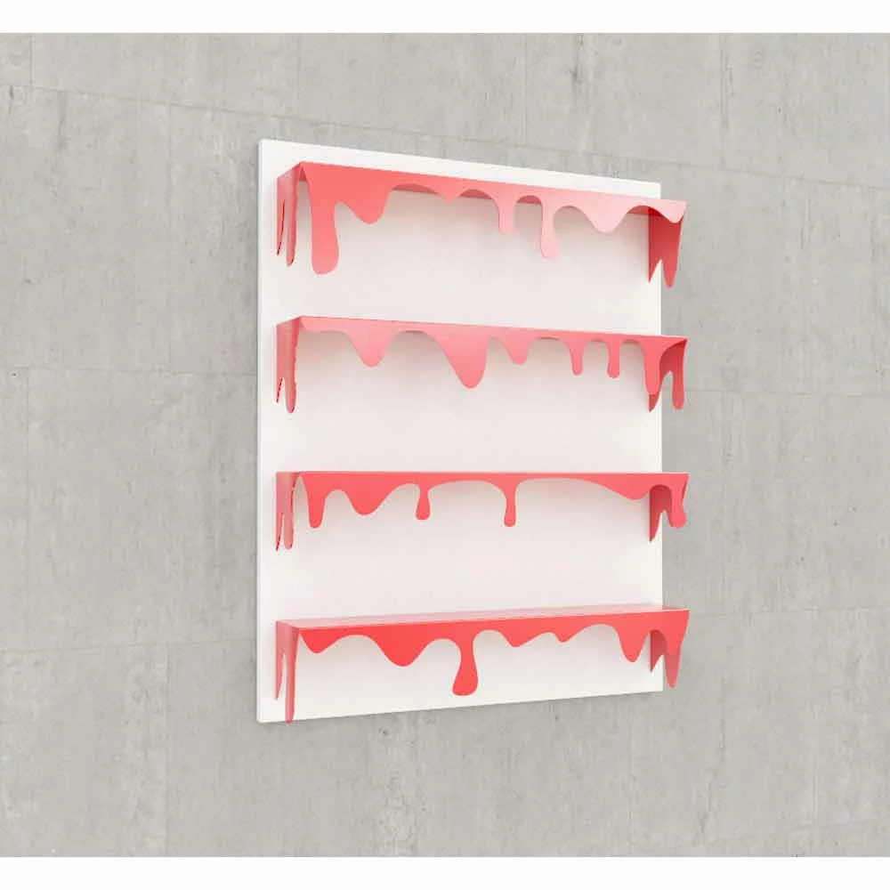 Slide Bibliotheek Kolata 90x110 Muurontwerp (4 Vlakken) Mabele, Handgemaakte Product 4 Slide Bibliotheek Kolata 90x110 Muurontwerp (4 Vlakken) Mabele, Handgemaakte Product - Afbeelding 4