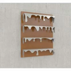 Slide Bibliotheek Kolata 90x110 Muurontwerp (4 Vlakken) Mabele, Handgemaakte Product 9 Slide Bibliotheek Kolata 90x110 Muurontwerp (4 Vlakken) Mabele, Handgemaakte Product -Slide Shop libreria design kolata 90x110 4 ripiani mabele 3