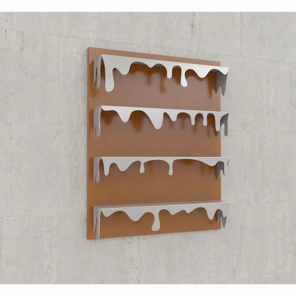 Slide Bibliotheek Kolata 90x110 Muurontwerp (4 Vlakken) Mabele, Handgemaakte Product 5 Slide Bibliotheek Kolata 90x110 Muurontwerp (4 Vlakken) Mabele, Handgemaakte Product - Afbeelding 5