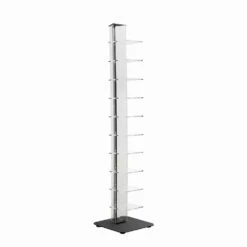 Slide Bibliotheek Modern Design Methacrylaat, L35xP35xH154 Cm, Luca