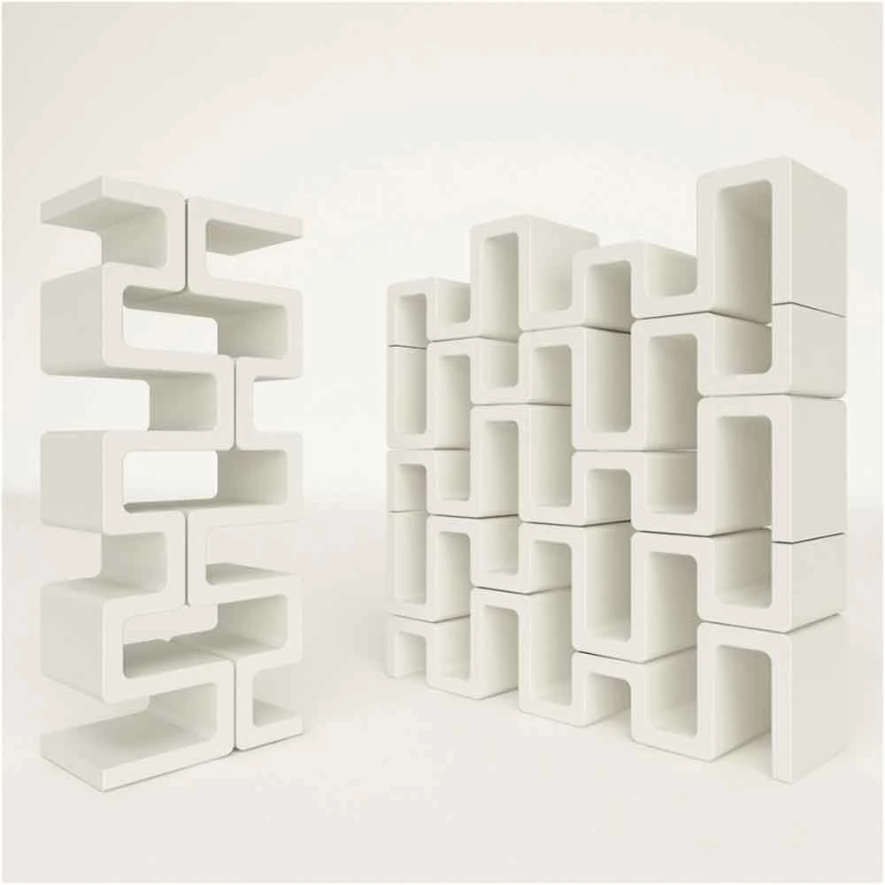 Slide Moderne Design Boekenkast Van Sisma Gemaakt In Italië 3 Slide Moderne Design Boekenkast Van Sisma Gemaakt In Italië - Afbeelding 3