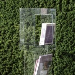 Slide Vrijstaande Boekenkast In Transparant Of Gerookt Acrylkristal - Icaria -Slide Shop libreria freestanding in cristallo acrilico trasparente o fume icaria 3