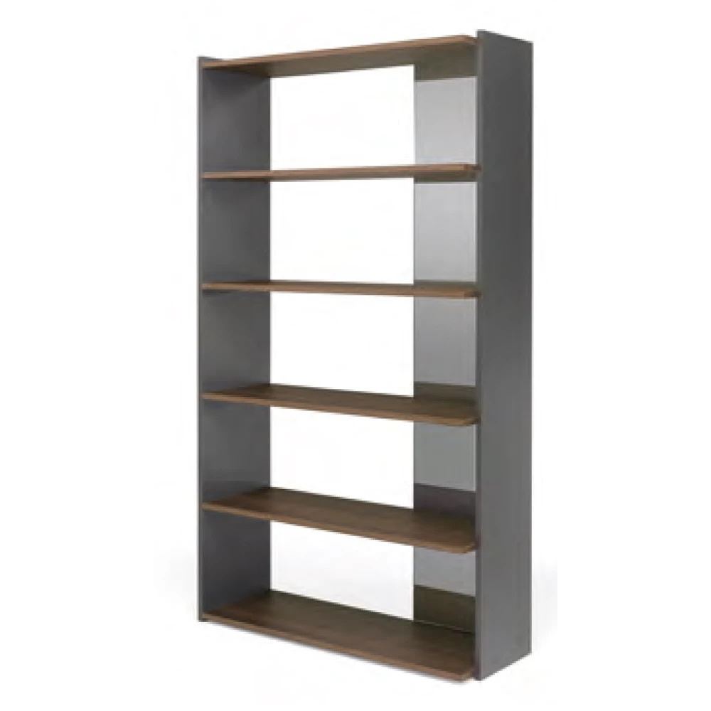 Slide Boekenkast In Mdf En Melamine Met Glaselement Made In Italy - Shortbread 4 Slide Boekenkast In Mdf En Melamine Met Glaselement Made In Italy - Shortbread - Afbeelding 4