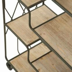 Slide Boekenkast In Industriële Stijl Met Offset Ijzer En MDF Planken - Chuck 11 Slide Boekenkast In Industriële Stijl Met Offset Ijzer En MDF Planken - Chuck -Slide Shop libreria moderna da terra in stile industrial di design in ferro e mdf chuck 2