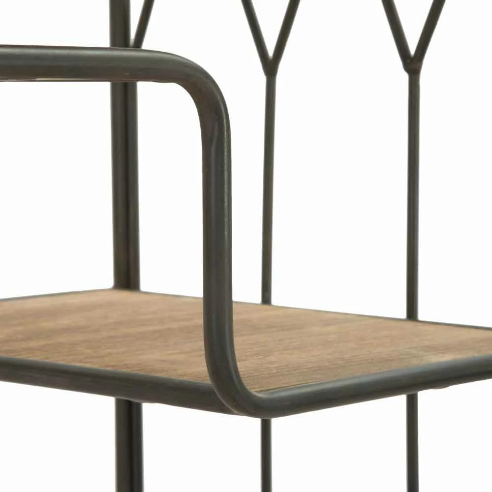 Slide Boekenkast In Industriële Stijl Met Offset Ijzer En MDF Planken - Chuck 4 Slide Boekenkast In Industriële Stijl Met Offset Ijzer En MDF Planken - Chuck - Afbeelding 4