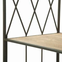 Slide Boekenkast In Industriële Stijl Met Offset Ijzer En MDF Planken - Chuck 13 Slide Boekenkast In Industriële Stijl Met Offset Ijzer En MDF Planken - Chuck -Slide Shop libreria moderna da terra in stile industrial di design in ferro e mdf chuck 4