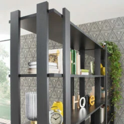 Slide Moderne Boekenkast In Mdf Met Melamine Planken Made In Italy - Brenta -Slide Shop libreria moderna in mdf con ripiani in nobiliato made in italy brenta 4