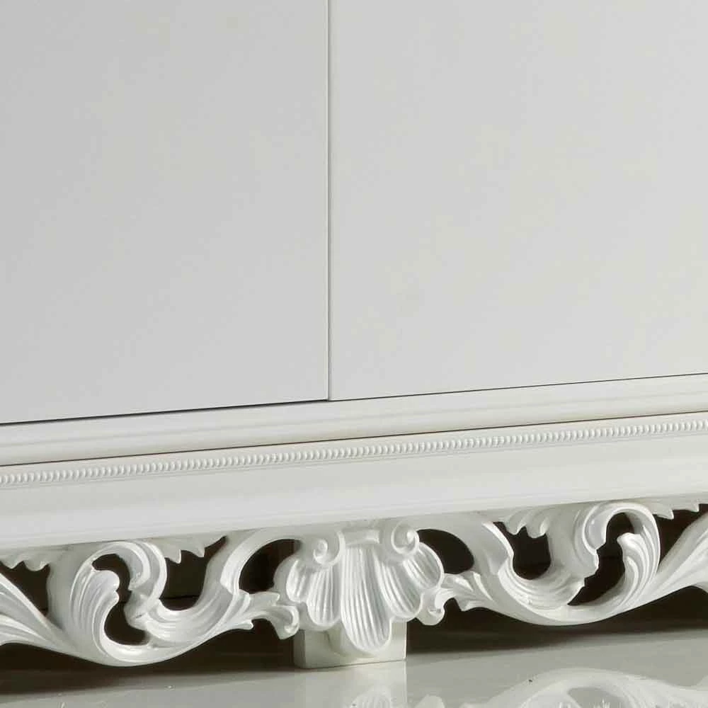 Ontwerpen Houten Dressoir Met 4 Sportelli Ray, Made In Italy 4 Ontwerpen Houten Dressoir Met 4 Sportelli Ray, Made In Italy - Afbeelding 4