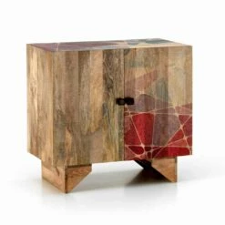 Modern Etnisch Dressoir In Massief Mangohout, Cecina 14 Modern Etnisch Dressoir In Massief Mangohout, Cecina -Slide Shop madia etnica moderna in legno massello di mango cecina 5