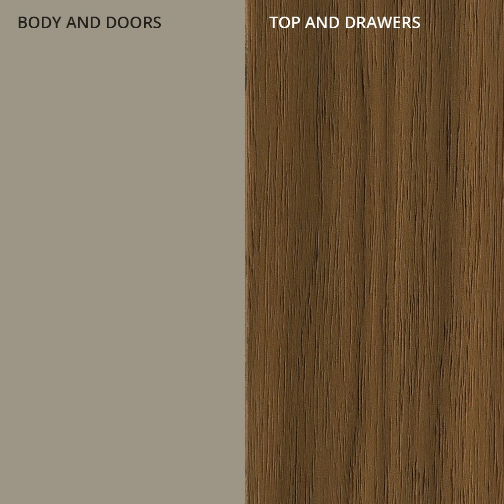 Dressoir In Mdf Met 2 Deuren En 2 Uitstekende Lades Hellende Zijkanten - Caspiter 6 Dressoir In Mdf Met 2 Deuren En 2 Uitstekende Lades Hellende Zijkanten - Caspiter - Afbeelding 6