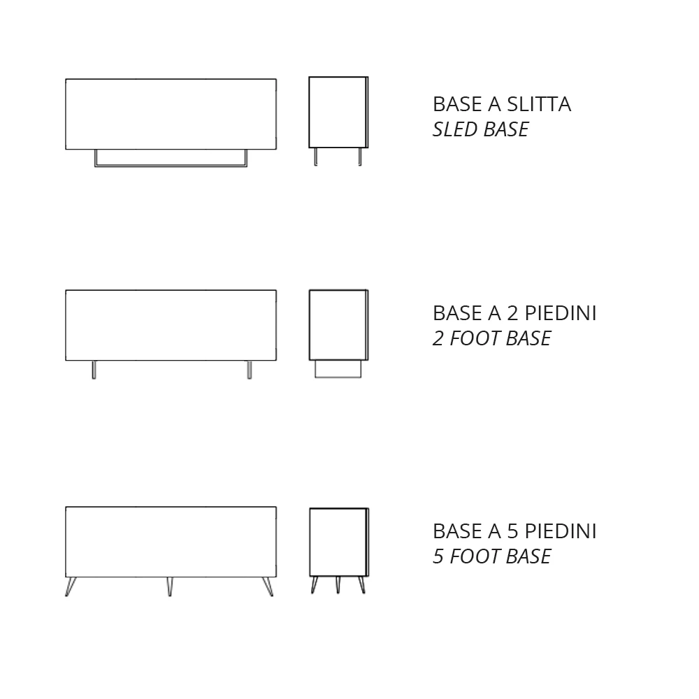 Dressoir In Melamine Met Spiegelbedekte Deuren Made In Italy - Ester 7 Dressoir In Melamine Met Spiegelbedekte Deuren Made In Italy - Ester - Afbeelding 7