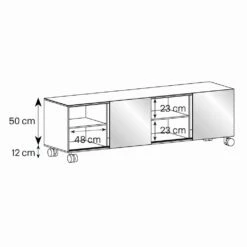 Modern Dressoir Op Wielen In Rookglas En Keramische Top Gemaakt In Italië - Scocca 15 Modern Dressoir Op Wielen In Rookglas En Keramische Top Gemaakt In Italië - Scocca -Slide Shop madia moderna su ruote in vetro fume e top in ceramica made in italy sciocca 9