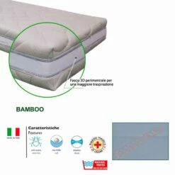 Matras Een Vierkant En Een Verwijderbare Wijze Mijt 7 Bio Zone 3 -Slide Shop materasso bio 3 piazza e mezzo 2