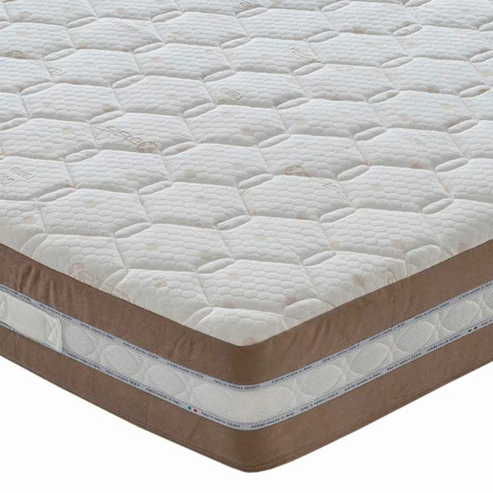 Luxe Memory Eenpersoonsmatras 25 Cm Hoog Made In Italy - Houtskool 5 Luxe Memory Eenpersoonsmatras 25 Cm Hoog Made In Italy - Houtskool - Afbeelding 5