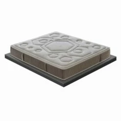 Anderhalve Matras In Luxe Geheugen H 25 Cm Gemaakt In Italië - Oranje