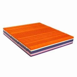 Anderhalve Matras In Luxe Geheugen H 25 Cm Gemaakt In Italië - Oranje -Slide Shop materasso una piazza e mezza in memory vitaminic h 25cm made in italy arancia 6