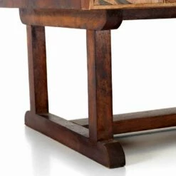 Designkast Met Twee Deuren In Mangohout, Cellara -Slide Shop mobile contenitore di design a due ante in legno di mango cellara 6