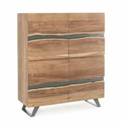 Dressoir 4 Deuren Acaciahout Naturalistic Homemotion - Maramero