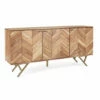 Dressoir In Acaciahout 3 Deuren Etnisch Design Homemotion - Carla