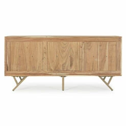 Dressoir In Acaciahout 3 Deuren Etnisch Design Homemotion - Carla -Slide Shop mobile credenza in legno di acacia 3 ante design etnico homemotion carla 3