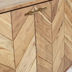 Dressoir In Acaciahout 3 Deuren Etnisch Design Homemotion - Carla -Slide Shop mobile credenza in legno di acacia 3 ante design etnico homemotion carla 5