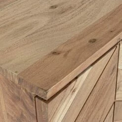 Dressoir In Acaciahout 3 Deuren Etnisch Design Homemotion - Carla -Slide Shop mobile credenza in legno di acacia 3 ante design etnico homemotion carla 7