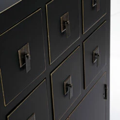 Design Dressoir In Wit Of Zwart Vintage Mdf 2 Deuren En 6 Lades - Ginepro 22 Design Dressoir In Wit Of Zwart Vintage Mdf 2 Deuren En 6 Lades - Ginepro -Slide Shop mobile credenza in mdf bianco o nero vintage 2 ante e 6 cassetti ginepro 10