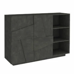 2-deurs Woonkamer Of Entree Dressoir In Duurzaam Hout - Fjona