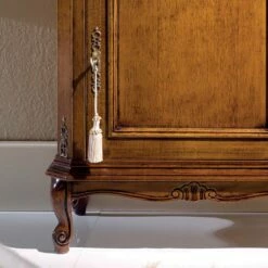 Klassieke Houten Telefoonhouder Met Deur Made In Italy - Richard -Slide Shop mobile porta telefono classico in legno con anta made in italy richard 2