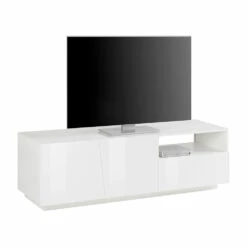 Tv-meubel Met 2 Deuren, Een Lade En Een Open Vak Made In Italy - Popilio -Slide Shop mobile porta tv con 2 ante un cassetto e vano a giorno made in italy popilio