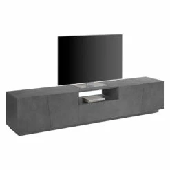 Tv-meubel Met 4 Deuren, Open Vak En Een Lade Made In Italy - Popilio