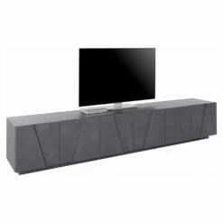 Tv-meubel Voor Binnen In Melamine Met 6 Deuren Made In Italy - Naditza 12 Tv-meubel Voor Binnen In Melamine Met 6 Deuren Made In Italy - Naditza -Slide Shop mobile porta tv da interno in melaminico con 6 ante made in italy naditza 5