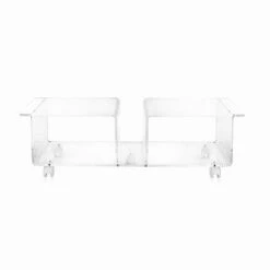 TV-meubel Modern Design Plexiglas Wizard Double -Slide Shop mobile porta tv design moderno in plexiglass trasparente mago double 3