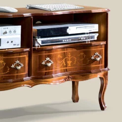 Houten Tv-meubel 2 Lades Klassieke Stijl Made In Italy - Prince -Slide Shop mobile porta tv in legno 2 cassetti stile classico made in italy prince 2