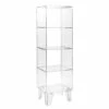 Vitrine Van Transparant Plexiglas Italiaans Design 4 Planken - Raganella