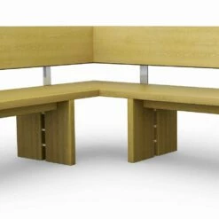 Hoekbank In Eiken, Gemaakt In Italië, Candy 6 Hoekbank In Eiken, Gemaakt In Italië, Candy -Slide Shop panca angolare di design in rovere grigio made in italy candy 2