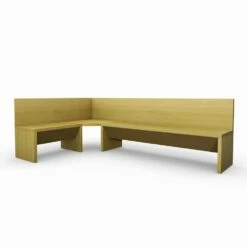 Hoekbank In Eikenhout Met Modern Design Cassy-container