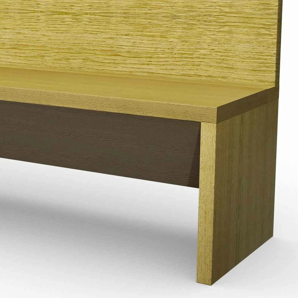 Moderne Bank Met Container In Eikenhout, Made In Italy, Cassy 2 Moderne Bank Met Container In Eikenhout, Made In Italy, Cassy - Afbeelding 2