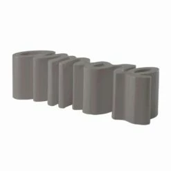 Slide Love Outdoor Bank Voor Buiten / Binnen Gekleurd Design -Slide Shop panchina colorata di design slide amore moderno fatta in italia 10