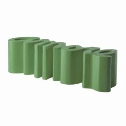 Slide Love Outdoor Bank Voor Buiten / Binnen Gekleurd Design -Slide Shop panchina colorata di design slide amore moderno fatta in italia 4