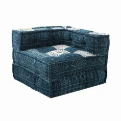 Chaise Longue Fauteuil Van Etnisch Ontwerp In Patchwork Katoen, Voor Woonkamer - Vezel -Slide Shop poltrona chaise longue di design etnico in cotone patchwork per salotto fibra 15