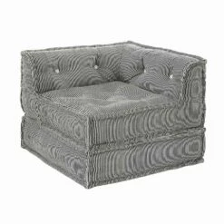 Chaise Longue Fauteuil Van Etnisch Ontwerp In Patchwork Katoen, Voor Woonkamer - Vezel -Slide Shop poltrona chaise longue di design etnico in cotone patchwork per salotto fibra 17